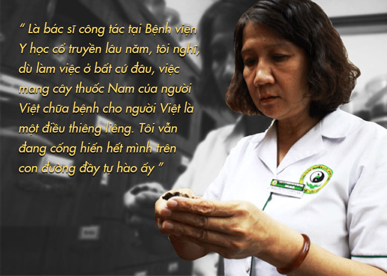 Bác sĩ Tuyết Lan không ngừng cố gắng và cống hiến cho nền YHCT
