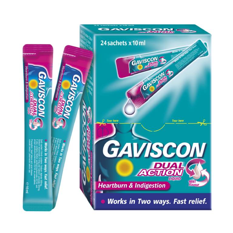Thuốc chữa đau dạ dày Gaviscon dạng sữa