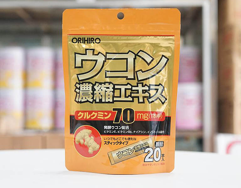 Tinh bột nghệ Orihiro Nhật bản cải thiện đau dạ dày hiệu quả