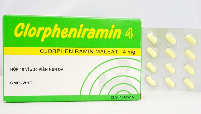 Clorpheniramin - Thuốc chống dị ứng cho trẻ em