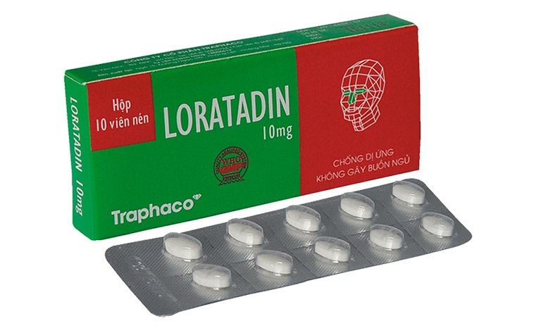 Thuốc chống dị ứng cho trẻ Loratadin