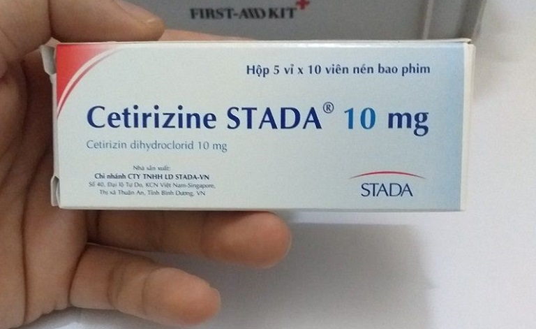 Cetirizine Stada 10mg - Thuốc chống dị ứng cho trẻ em