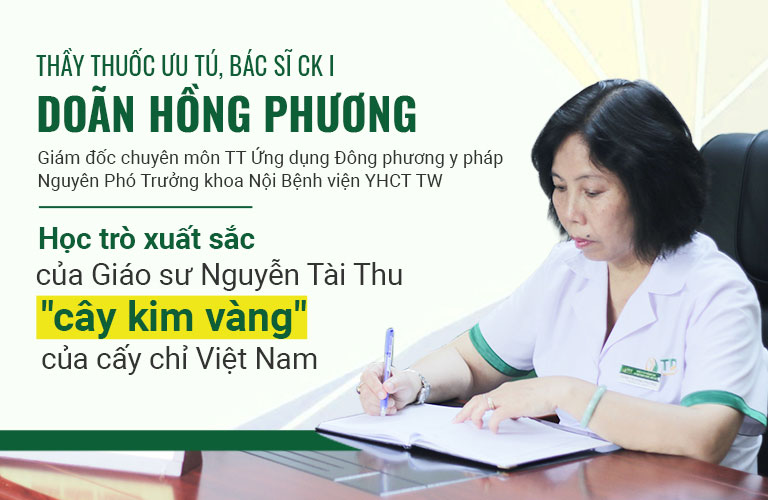 Bác sĩ Doãn Hồng Phương "CÂY KIM VÀNG" của Y học dân tộc