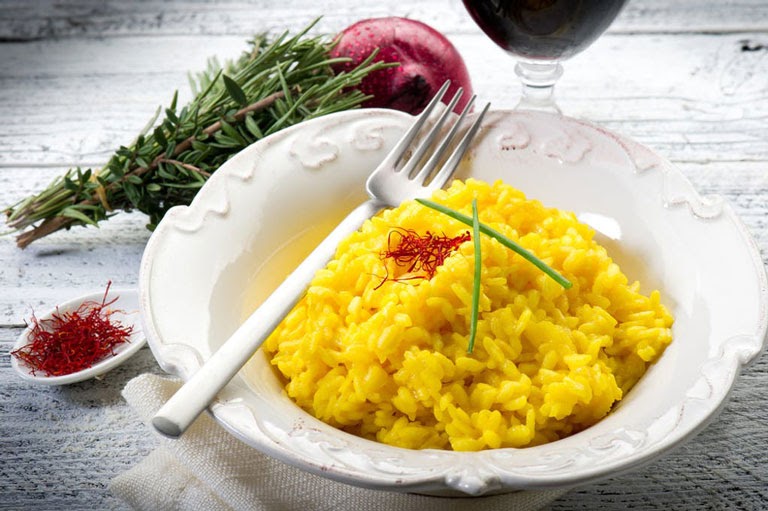 Cơm saffron - Món ăn thượng hạng nổi tiếng trong ẩm thực Tây phương