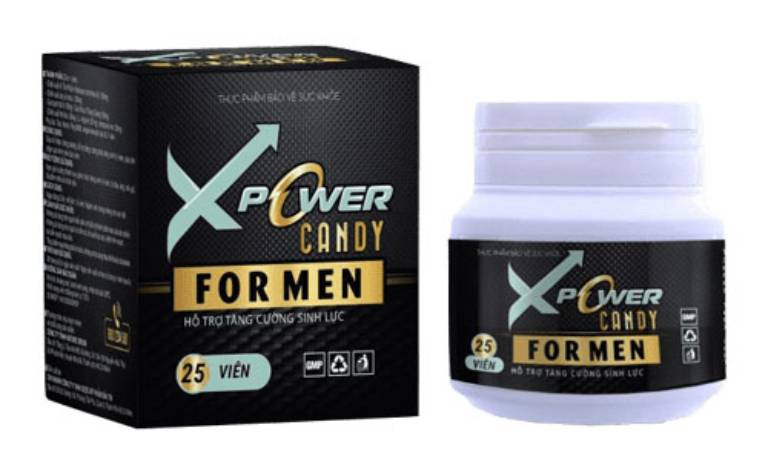 Tăng cường sinh lý nam với Xpower Candy