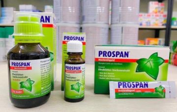Thông tin về thuốc ho Prospan (Đức)