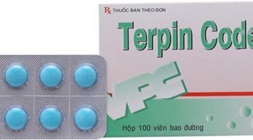 Liều dùng và cách sử dụng thuốc ho Terpin Codein