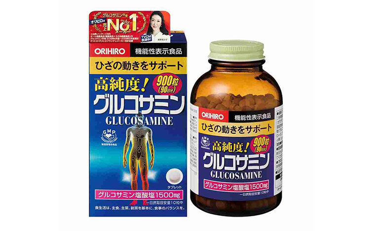 Viên uống bổ xương khớp Glucosamine Orihiro của Nhật