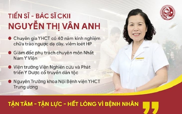 Bác sĩ Nguyễn Thị Vân Anh - Giám đốc Nhất Nam Y Viện