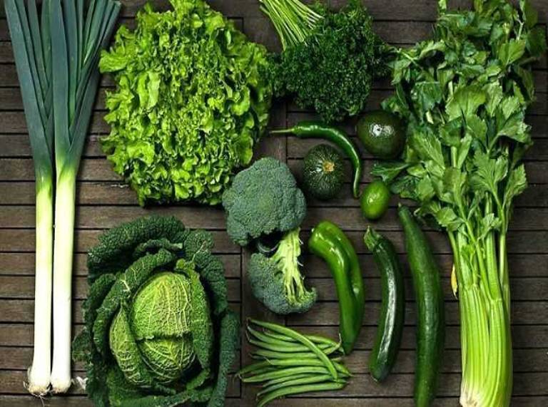 Các loại rau xanh tốt cho người bị đau họng