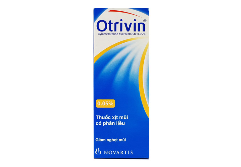 Thuốc xịt mũi Otrivin 0.05% điều trị viêm mũi dị ứng