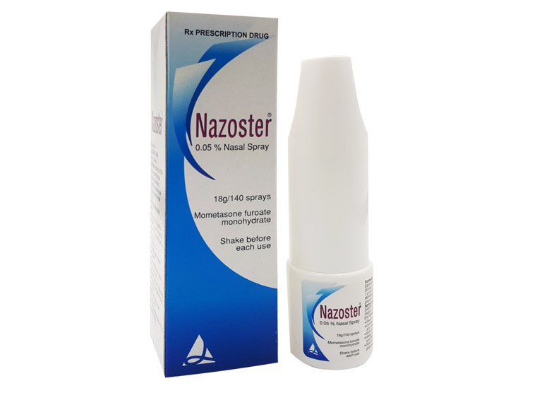 Cải thiện viêm mũi dị ứng với thuốc xịt mũi Nazoster 0.05%