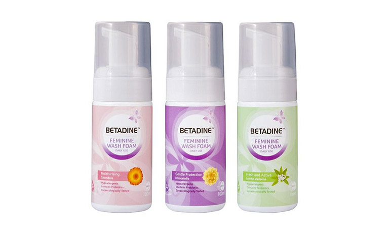 Betadine - Bọt vệ sinh phụ nữ hỗ trợ điều trị nấm âm đạo