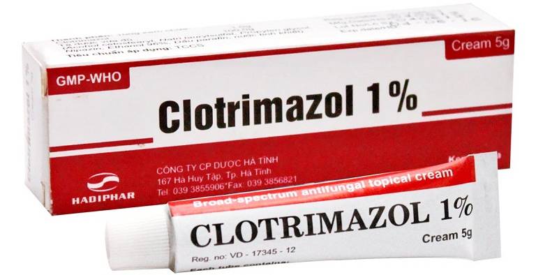 Thuốc điều trị lang ben Clotrimazol 