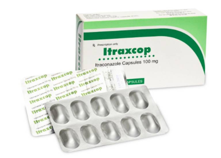 Thuốc kháng nấm đường uống Itraxcop trị nấm da đầu