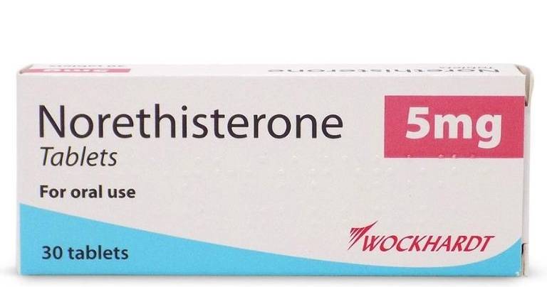 Norethisterone - Thuốc điều trị u xơ tử cung dạng uống