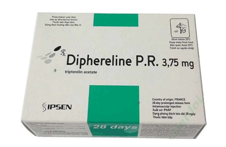 Diphereline 3.75mg - Thuốc tiêm điều trị u xơ tử cung 