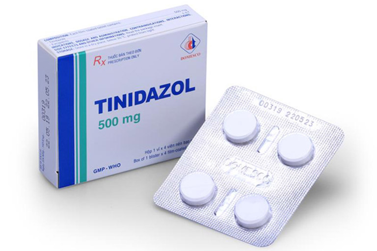 Trị huyết trắng do trùng roi với Tinidazole/ Secnidazole 