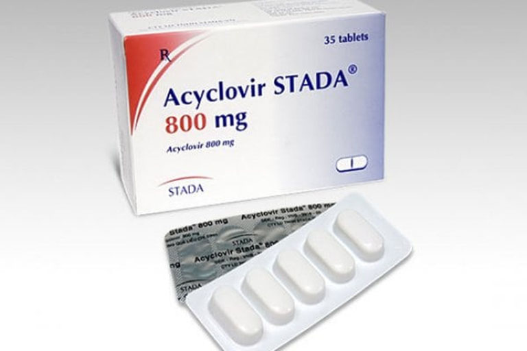 Thuốc kháng sinh Acyclovir điều trị bệnh