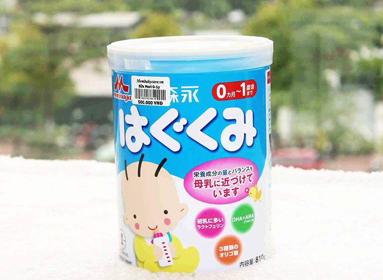 Sữa bột Morinaga tốt cho trẻ bị táo bón