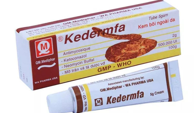 Kedermfa Cream là thuốc trị lác đồng tiền được chỉ định cho hầu hết các trường hợp