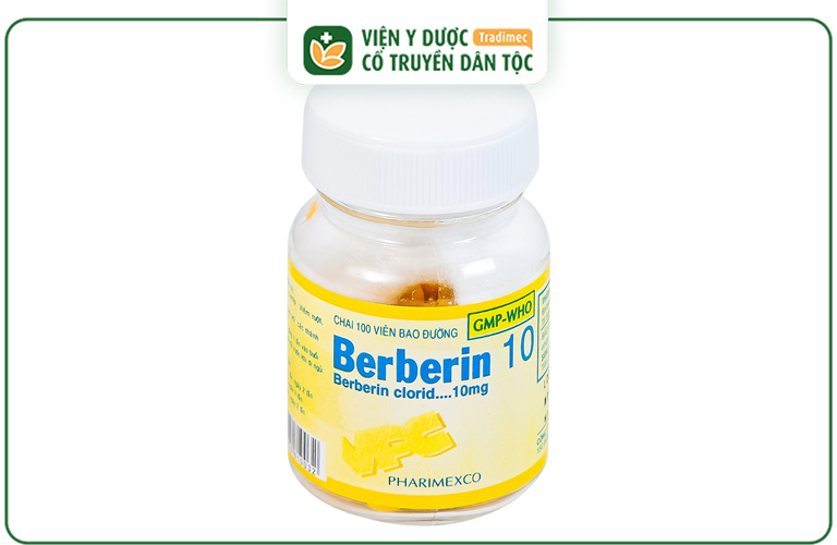 Berberin được dùng để điều trị bệnh tiêu chảy, kiết lỵ