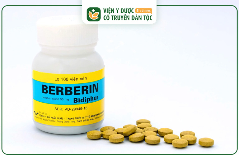 Berberin chống chỉ định cho những người bị dị ứng với thành phần thuốc