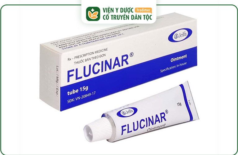 Flucinar được bào chế dưới dạng thuốc mỡ bôi ngoài da do Ba Lan sản xuất