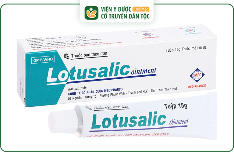 Thuốc chữa bệnh chàm Salicylic (Lotusalic)