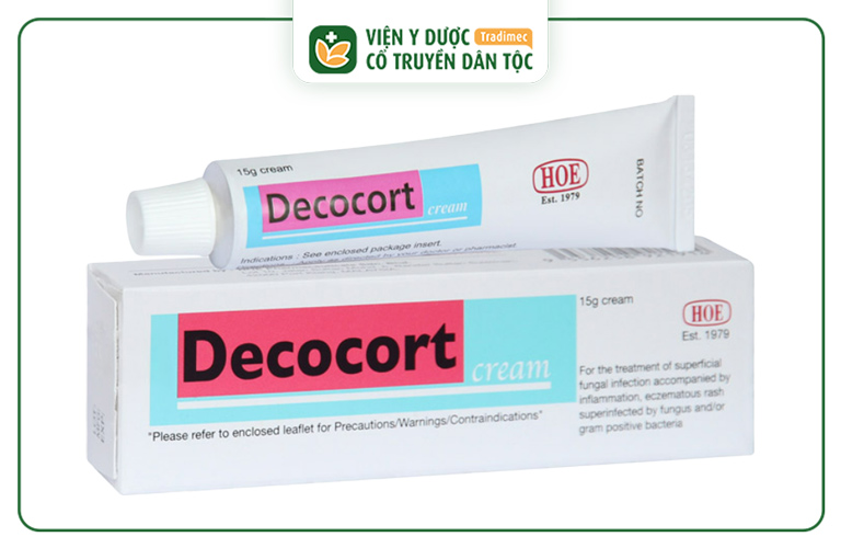 Thuốc bôi Decocort kháng nấm hiệu quả