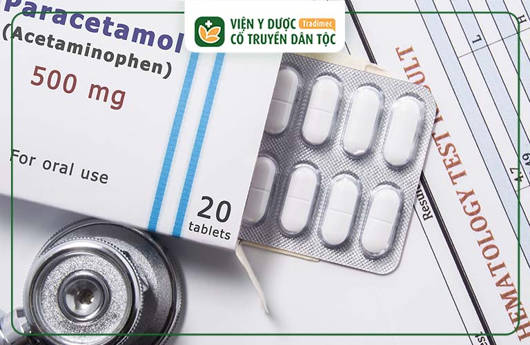 Paracetamol là thuốc chữa đau thần kinh tọa khá phổ biến