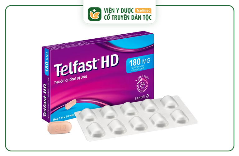 Telfast HD 180mg cần sử dụng theo chỉ định của bác sĩ