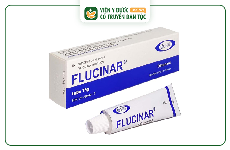 Flucinar là một thuốc corticoid bôi ngoài da