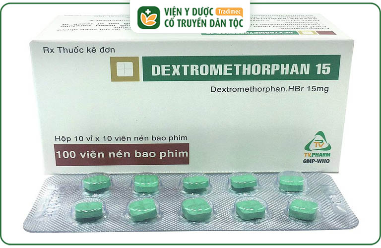 Dextromethorphan chỉ sử dụng khi được bác sĩ kê đơn