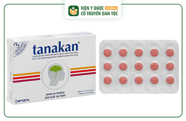Tanakan dùng trong điều trị rối loạn tiền đình theo chỉ định của bác sĩ