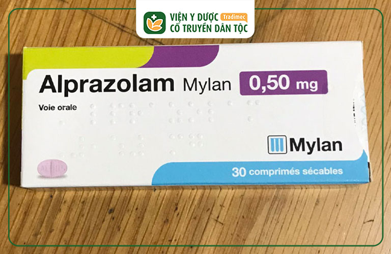 Alprazolam Mylan 0.5mg là thuốc chữa suy nhược thần kinh, giải lo âu