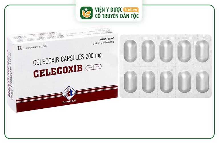 Thuốc Celecoxib khá phổ biến trong giảm đau xương khớp