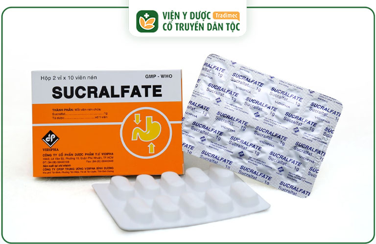 Thuốc điều trị bệnh trào ngược dạ dày Sucralfate 