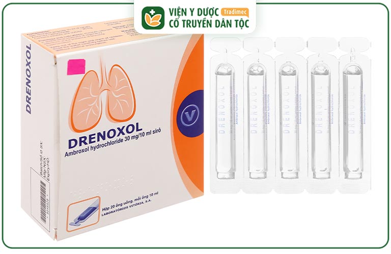Siro chữa viêm phế quản Drenoxol là thuốc dùng theo toa