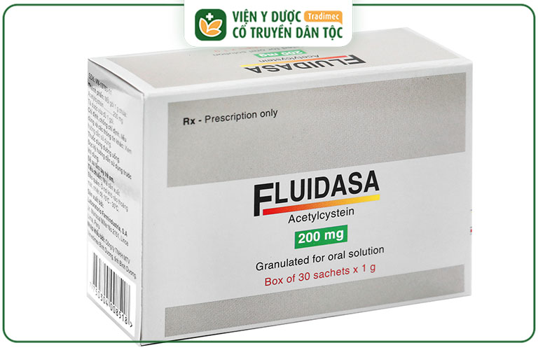 Fluidasa là thuốc chữa viêm phế quản được nhiều người tin dùng