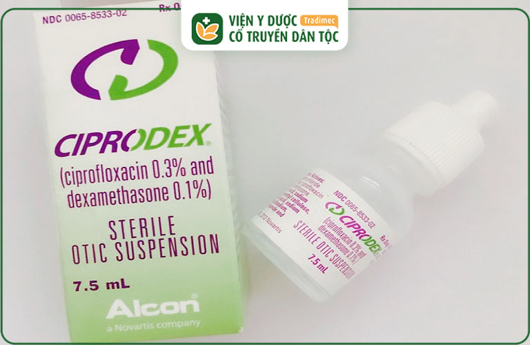 Ciprodex là thuốc nhỏ viêm tai giữa dùng được cho cả người lớn và trẻ nhỏ