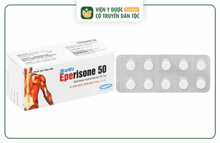 Eperisone giúp giảm nhẹ các triệu chứng và ức chế sự tiến triển của bệnh