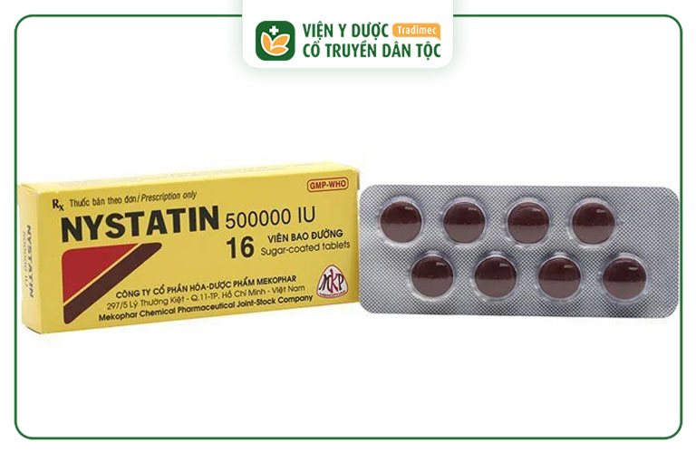 Nystatin được sử dụng trong điều trị ngứa âm đạo