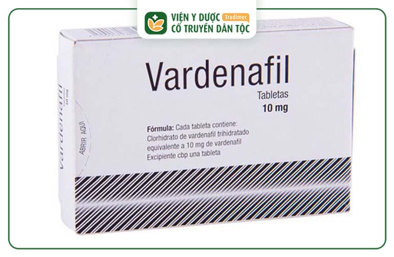 Vardenafil hỗ trợ điều trị rối loạn cương dương