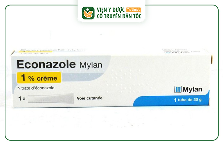 Thuốc bôi Econazole trị bệnh khí hư do nấm Candida