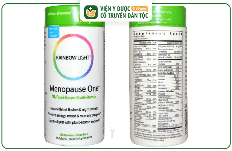 Menopause One có nguồn gốc xuất xứ từ Mỹ, được tin dùng hiện nay