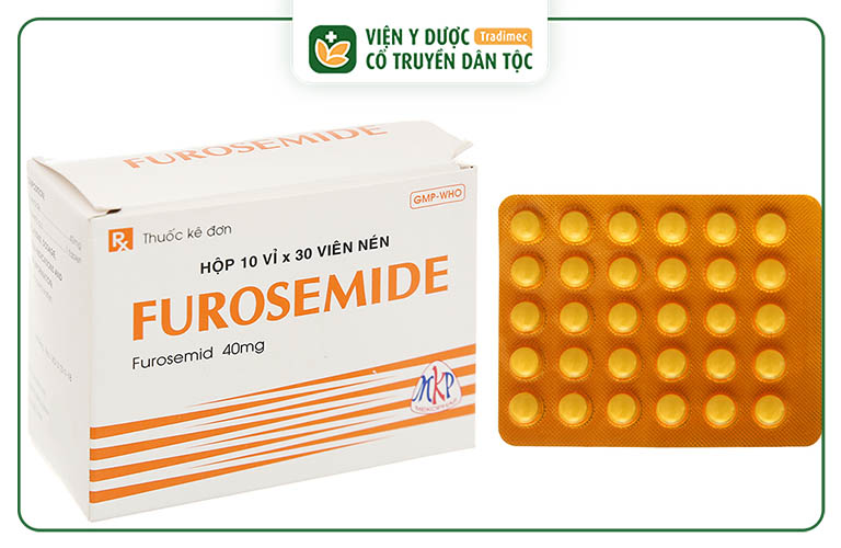 Furosemide tiềm ẩn nguy cơ tác dụng phụ nếu dùng sai cách