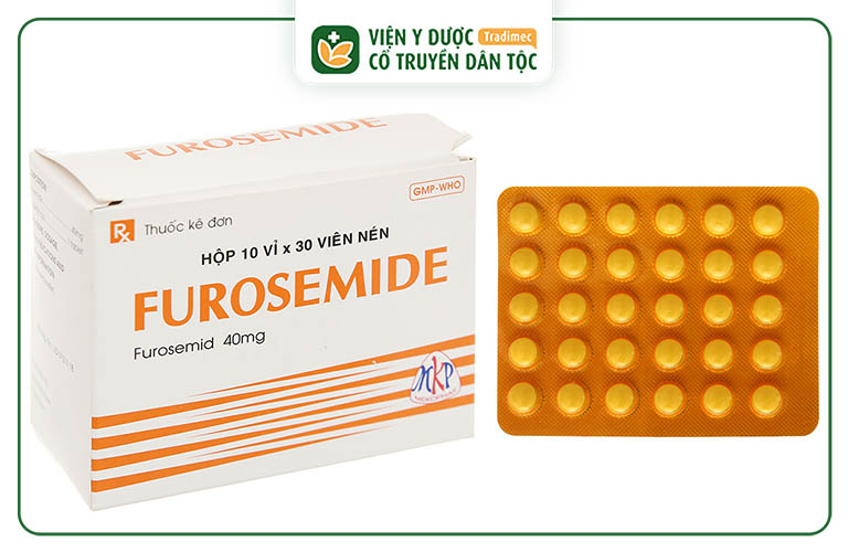 Furosemide phù hợp cho bệnh nhân thận yếu ở giai đoạn trung bình đến nặng