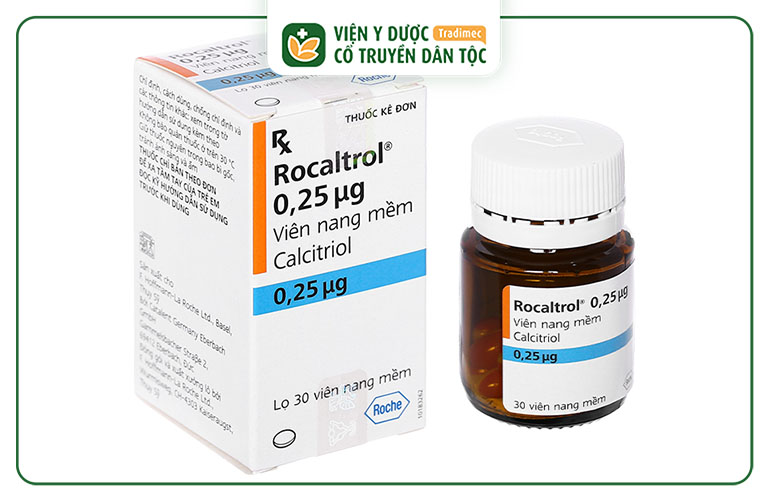 Rocaltrol được điều chỉnh liều lượng theo hàm lượng Canxi trong huyết thanh