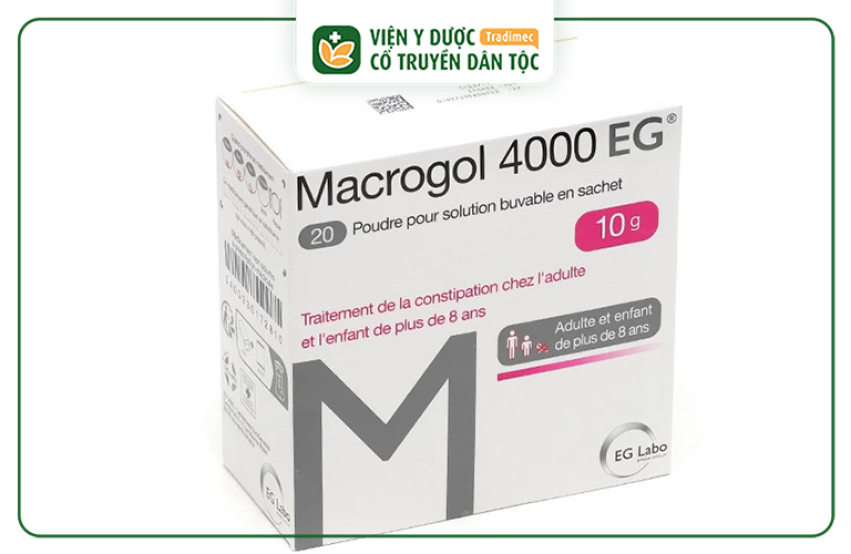 Macrogol chống chỉ định với người quá mẫn cảm với thuốc
